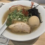 らーめん酒場 福籠 飯塚町店 - 味玉さば塩らーめん　醤油も気になります