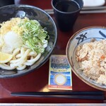 うどん食堂 太鼓亭 - 料理写真:かやくご飯+おろしうどんランチ（¥680）