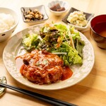 ふみちゃんKITCHEN - 煮込みハンバーグ定食