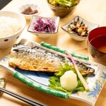 ふみちゃんKITCHEN - サバ塩焼き定食