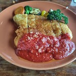 キザシ ステイション - 料理写真:チキンカツレツ