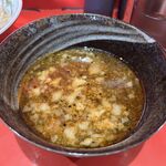 ラーメン二郎 - つけ汁