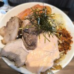 らーめん菊 - 冷やし中華　明太マヨ　1450円　トマト150円