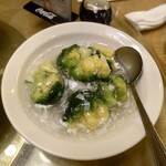王府井 酒家 - ブロッコリー蟹肉あんかけ