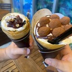 Crepe Lee Angelina Karuizawa Honten - You can't miss the adzuki!