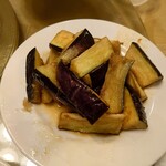 王府井 酒家 - 茄子の揚げびたし？