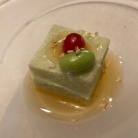 九つ井 本店 - 翡翠胡麻豆腐