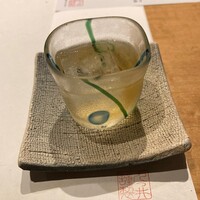 九つ井 本店 - 乾杯用の梅酒
