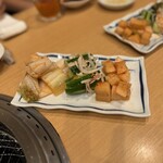 炭焼 金竜山 - キムチ盛り合わせ