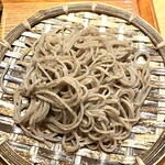 蕎麦酒房 つなぎや - ざる蕎麦の粗挽き