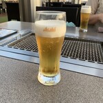 天壇  - 冷えたグラスでビール最高！