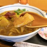 ふる里うどん  - 豚バラ肉を使われているのが
      また和風カレーに合うんです◎