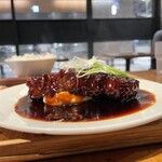 鬼貝 - 黒酢豚定食