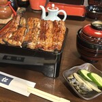鰻松 - 特上鰻重（ご飯大盛）5400円