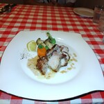 OSTERIA NAKANO - スペアリブ　　肉は硬めだけと噛み締めると肉の旨味が