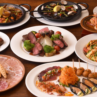 魅力あふれるコース料理