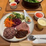 タニタカフェ そごう横浜店 - ワンプレート　ローストビーフ　1870円