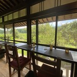 小豆カフェ - こんな景色。