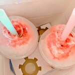 KEY'S CAFE - 飲むかき氷  苺みるく
