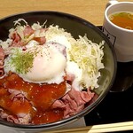 牛兆 - 料理写真:ローストビーフ丼