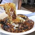 老広東 - マーボー茄子飯麺（スープなし）