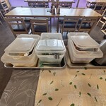 讃岐うどん むらさき - 天かす・刻みネギ・鰹節