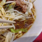 ラーメン二郎 - スープ