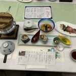 アソベの森 いわき荘 - 夕食メニュー