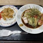 しみづ食堂 - 【2025.8.28(木)】冷し中華＋ミニカレーセット1,150円