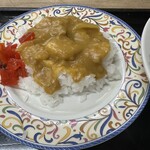 しみづ食堂 - 【2025.8.28(木)】セットのミニカレー