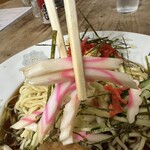 しみづ食堂 - 【2025.8.28(木)】冷し中華に入っているナルト