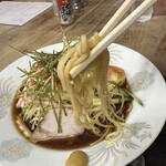 しみづ食堂 - 【2025.8.28(木)】冷し中華の麺