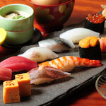 乾山 - 料理写真:江戸前にぎり 煌コース