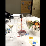 ラ・ロマネ 朝霞 - 酸素に合わせるよう豪快めに注ぎ入れます　　byまみこまみこ