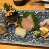 海鮮鉄板　やまおか食堂 - 地魚お造り盛り合わせ