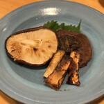 海鮮鉄板　やまおか食堂 - 奥出雲しいたけのソテー