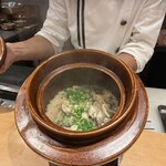 雪花菜 - 牡蠣とキノコの炊き込みご飯