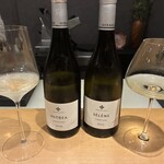 雪花菜 - 余市の平川ワイナリー
      白ワイン2種のプチ飲み比べ