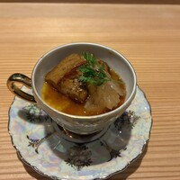 雪花菜 - 冷製茶碗蒸し