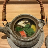 雪花菜 - 土瓶蒸し