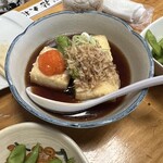 居酒屋若大将 - 揚げ出し豆腐