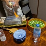 割烹 鍋物 鮨よし - サンマ飯