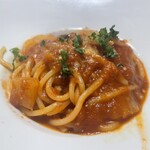 モトマチ ティモ - パスタはあともうひと皿食べたいくらい美味しい！