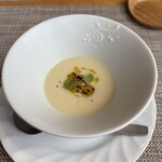 Ueda - 冷たいスープ…美味しい。甘い。