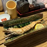 焼鳥ホルモン 炭焼き0式 - 