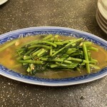 旅人シェフのタイ食堂 KHAO - 空芯菜の強火炒め　
