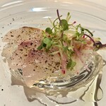 ai’s - 前菜(カンパチのカルパッチョ)