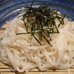 和酒房 山本 - 締めの稲庭うどん