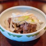 あそび割烹 さん葉か - 2025.8 長崎対馬産猪ハツ焼き（1,200円）