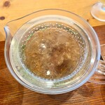 Ramen FeeL - スープ出汁割り 小麦茶付き +200円